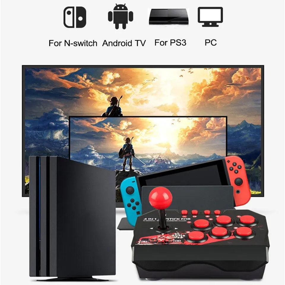 Console Retro Arcade 4 em 1 Amer Últimas Unidades - Amerloja