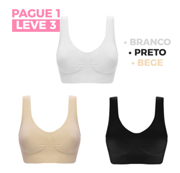 Sutiã Amer Comfort Compre 1 Leve 3 - Amerloja