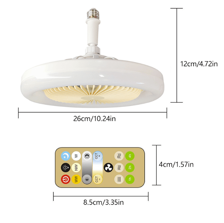 Lâmpada Turbo Led 2 em 1 [ULTRA POTENTE] - Amerloja