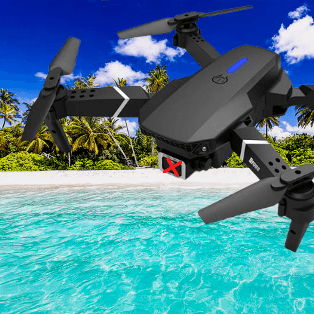 Drone Profissional Wifi com Controle Remoto Adaptável/Zangão - Amerloja
