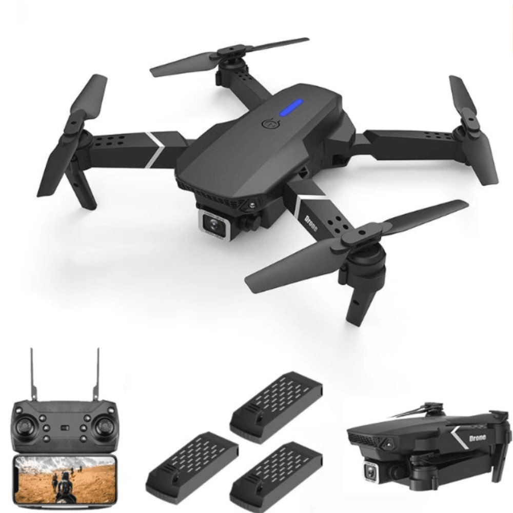 Drone Profissional Wifi com Controle Remoto Adaptável/Zangão - Amerloja