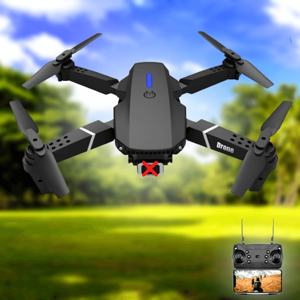 Drone Profissional Wifi com Controle Remoto Adaptável/Zangão - Amerloja