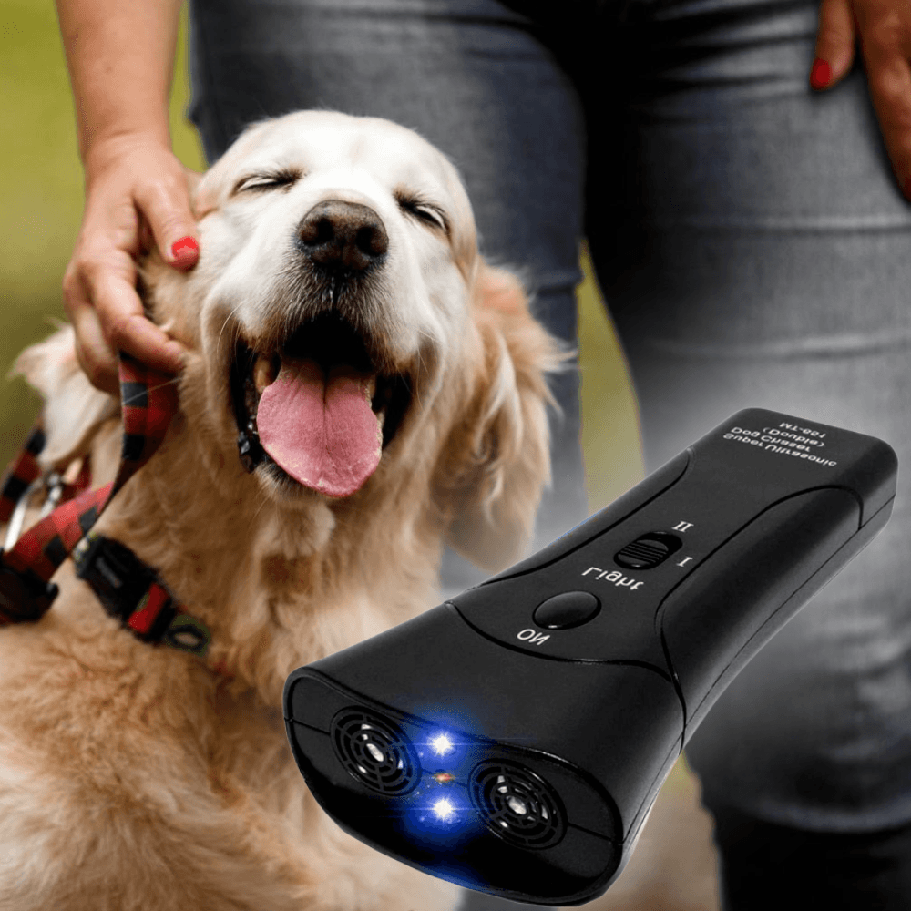 Adestrador de cães Anti Latido Ultrassónico/SilenceMax - Amerloja