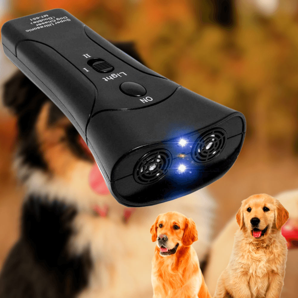 Adestrador de cães Anti Latido Ultrassónico/SilenceMax - Amerloja