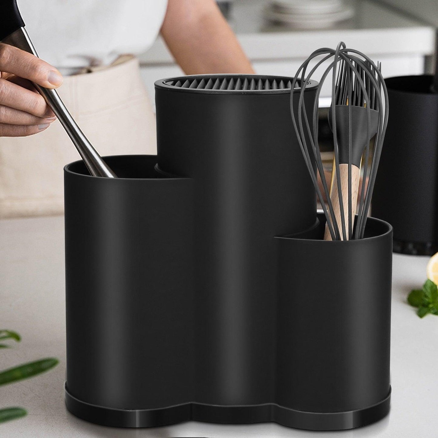 Porta Utensílios e Facas de Cozinha Multifuncional - Amerloja