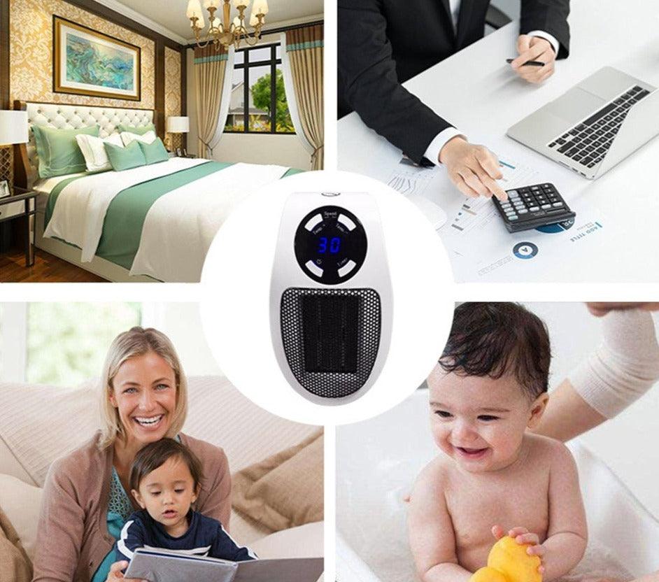 Aquecedor Portátil Elétrico 500W - Amerloja
