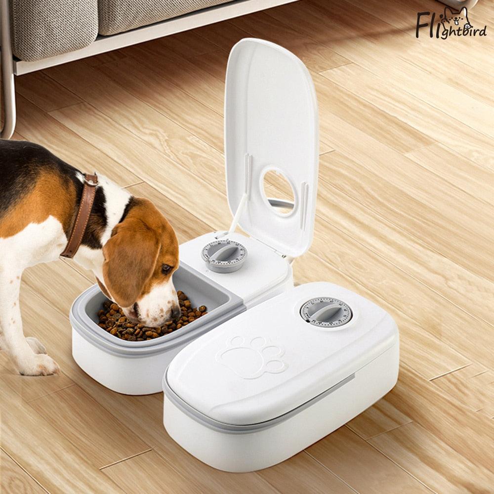 Dispenser de Comida Automático Inteligente | Para Cães e Gatos - Amerloja