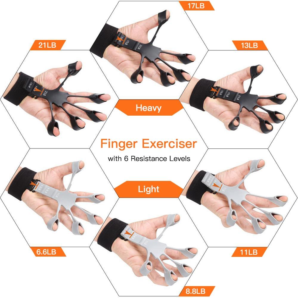 Finger Exerciser Guitar Finger Gripper. - Amerloja