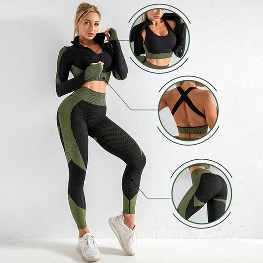 Conjuntos Yoga esportiva. - Amerloja