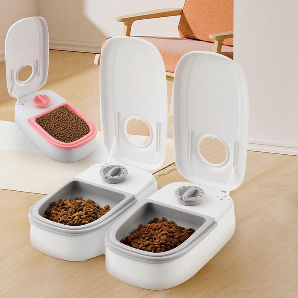 Dispenser de Comida Automático Inteligente | Para Cães e Gatos - Amerloja