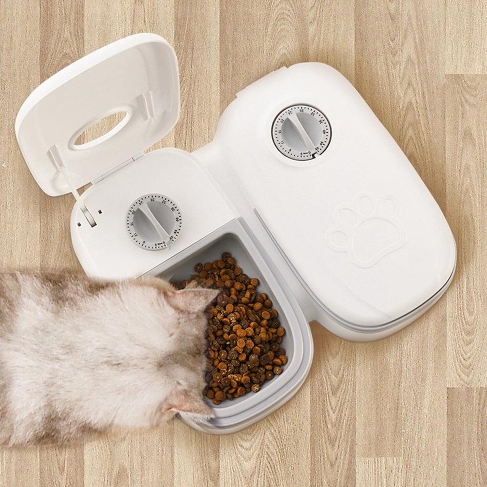 Dispenser de Comida Automático Inteligente | Para Cães e Gatos - Amerloja