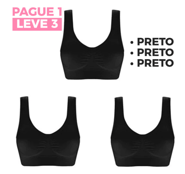 Sutiã Amer Comfort Compre 1 Leve 3 - Amerloja