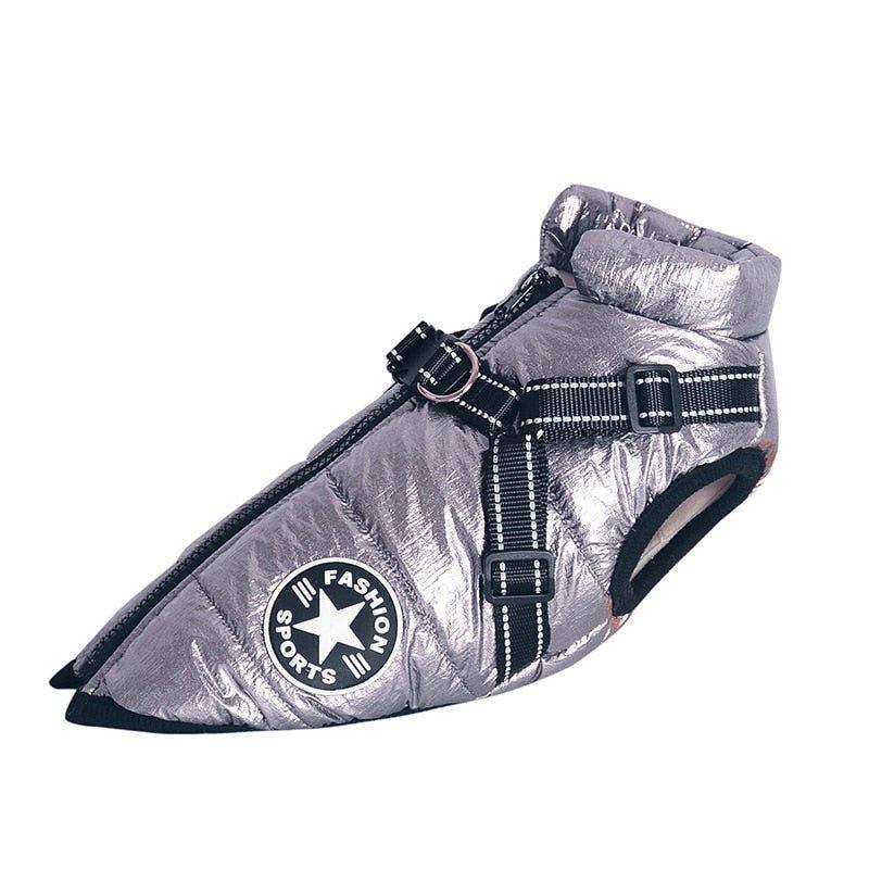 Colete Corta-Vento Pet Jones™ | Roupa Para Cachorro - Amerloja