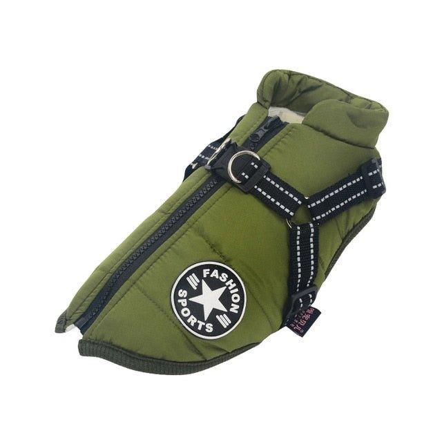 Colete Corta-Vento Pet Jones™ | Roupa Para Cachorro - Amerloja