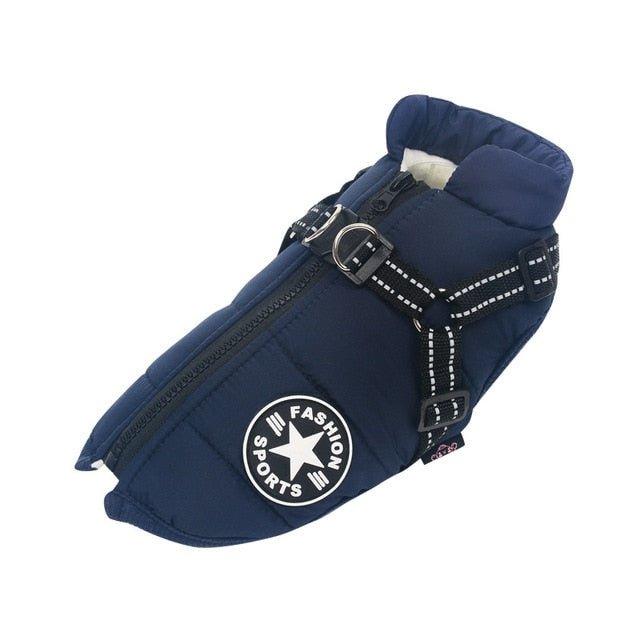 Colete Corta-Vento Pet Jones™ | Roupa Para Cachorro - Amerloja