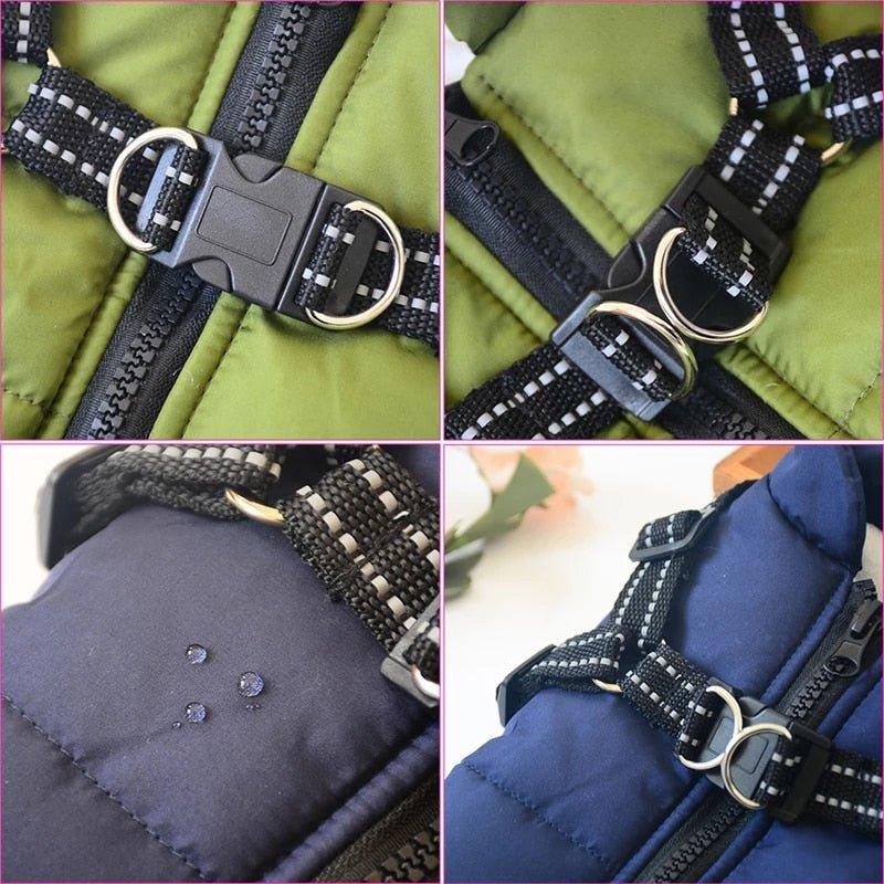 Colete Corta-Vento Pet Jones™ | Roupa Para Cachorro - Amerloja
