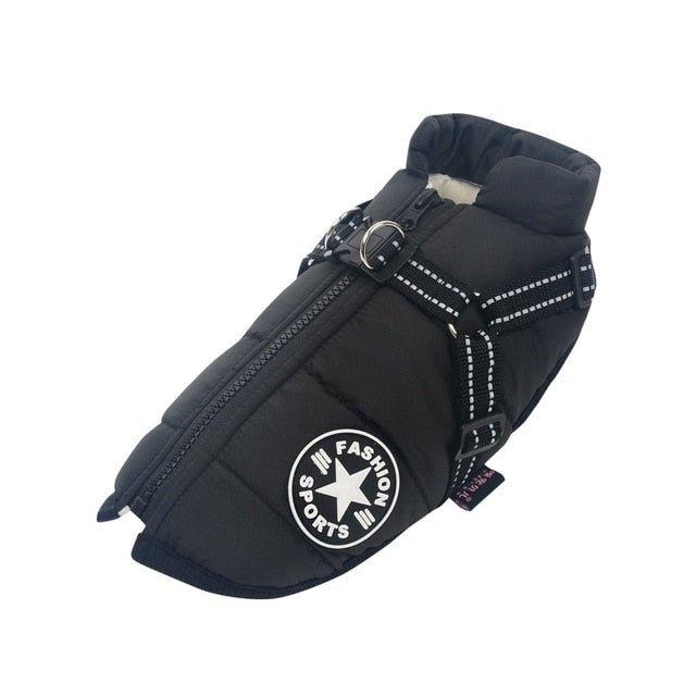 Colete Corta-Vento Pet Jones™ | Roupa Para Cachorro - Amerloja