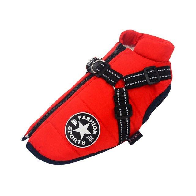 Colete Corta-Vento Pet Jones™ | Roupa Para Cachorro - Amerloja