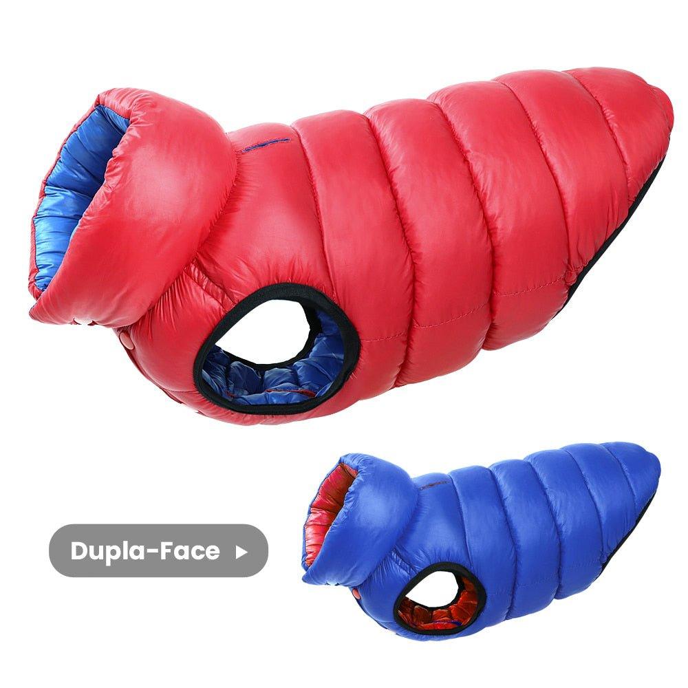 Colete Pet Alby™ Dupla-Face 3 Camadas | Roupa Para Cachorro - Amerloja