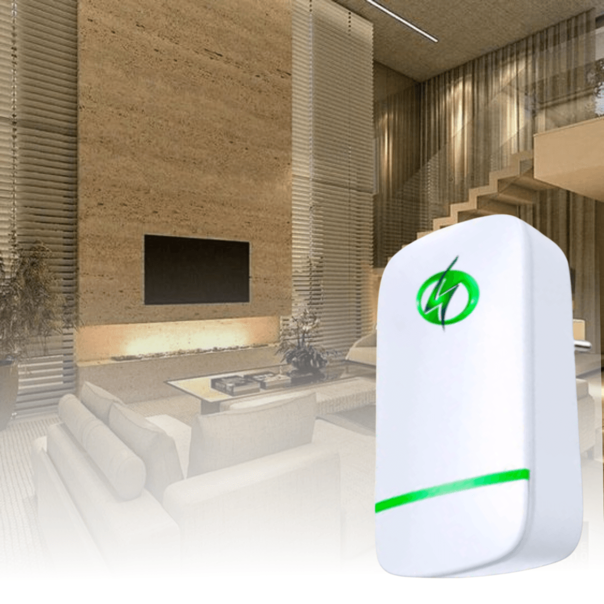 Economizador de Energia Elétrica Com Estabilizador de Tensão Bi-volt - Amerloja