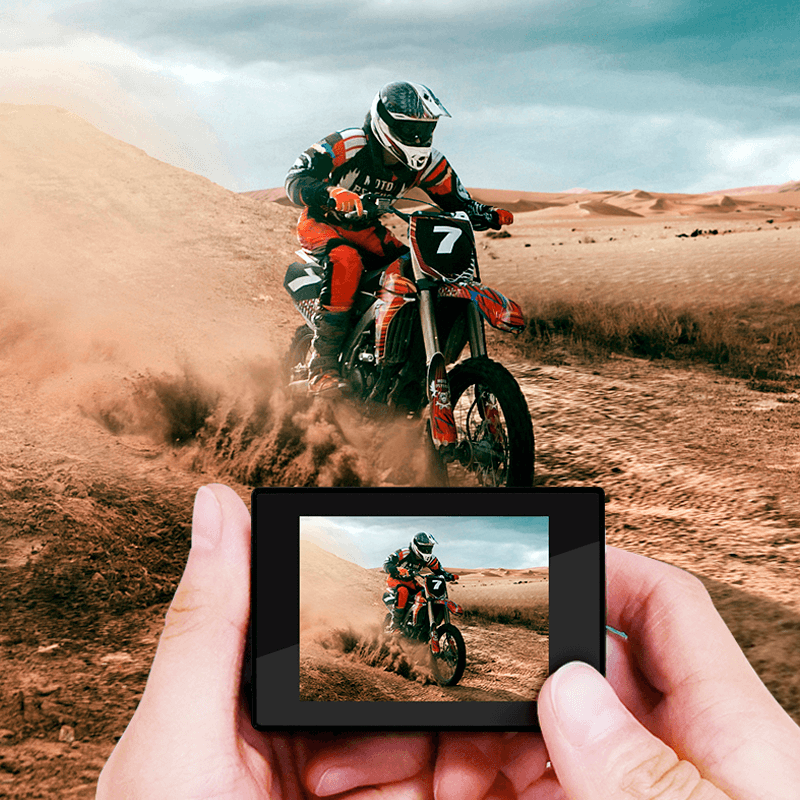 Câmera de Ação Profissional Portátil 4K Ultra HD 60FPS - Amerloja