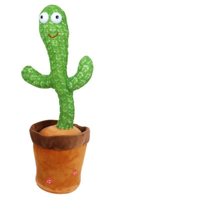 Cacto Dançarino de Pelúcia - até 120 Sons - Amerloja