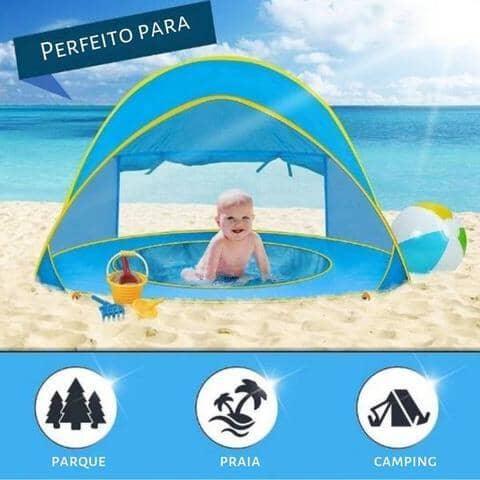 Barraca Bebê com Proteção UV - Tenda Kids - Amerloja