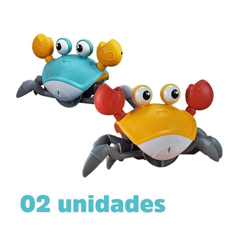 Caranguejo Fujão™ - Brinquedo Interativo Rastejante - TECA - Amerloja