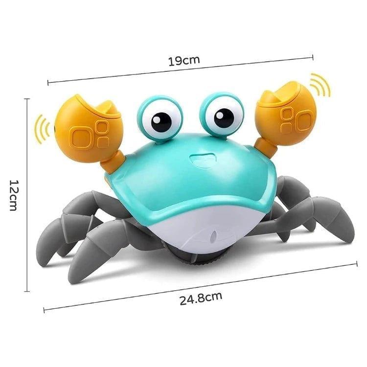 Caranguejo Fujão™ - Brinquedo Interativo Rastejante - TECA - Amerloja