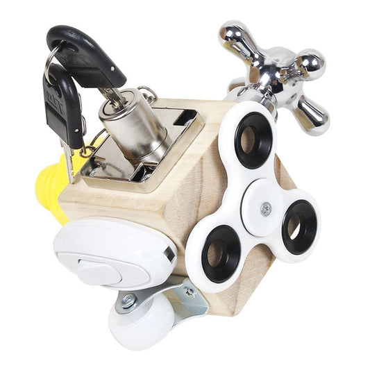 Brinquedo Sensorial Fidget Montessori - Amerloja