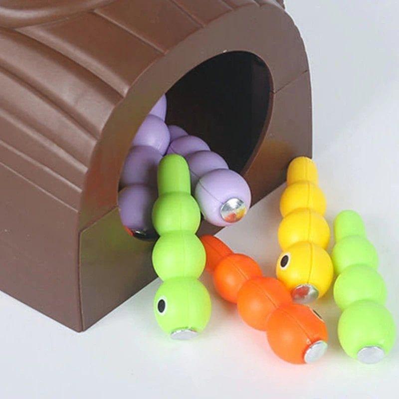 Brinquedo Pega Minhocas - Pica-Pau - Amerloja